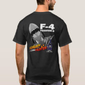 F-4空腹なハンター Tシャツ (裏面)