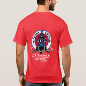 F-4野生のイタチ Tシャツ (裏面)