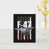 F 47戦闘機ジェットF-47ジェット戦闘機 – Office カード (黄色い花)