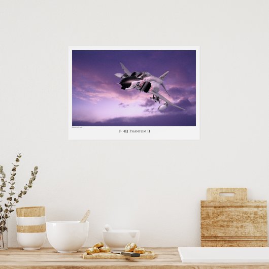 F-4 EJ Phantom II ポスター (キッチン)