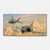 F-4 PHANTOMおよびF-22 RAPTOR デスクマット (正面)