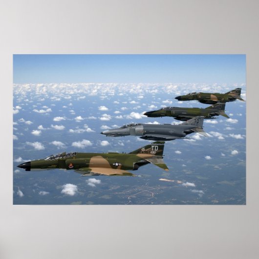 F-4 Phantom II Heritage Flight Poster ポスター (正面)