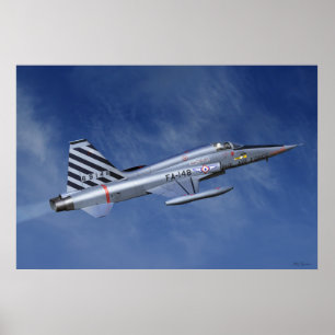 F-5自由の戦闘機 ポスター