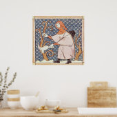 F.58v 3月：剪定木 ポスター (キッチン)