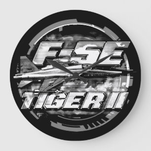 F-5EタイガーII ラージ壁時計