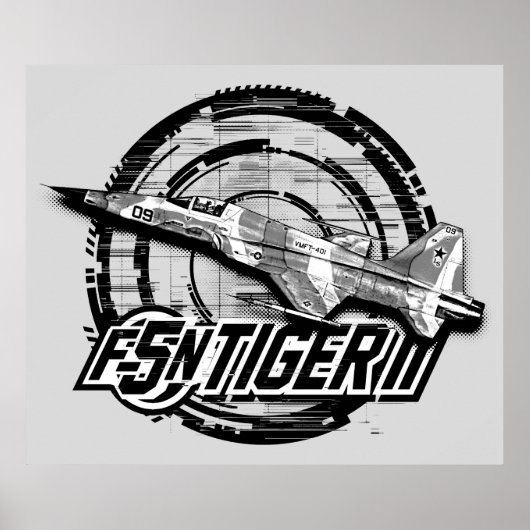 F-5NタイガーII ポスター (正面)