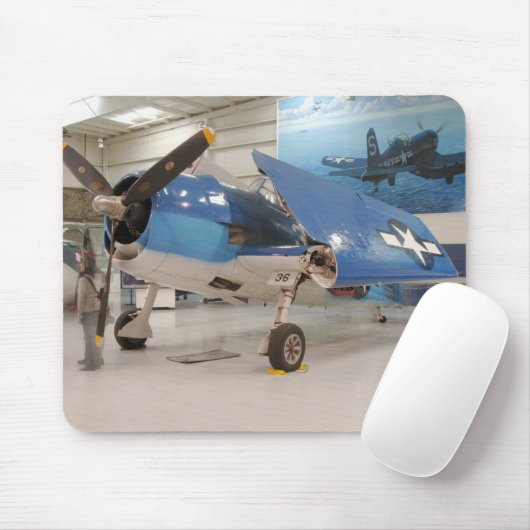 F-6FのHellcatの第二次世界大戦の戦闘機の マウスパッド (マウス)