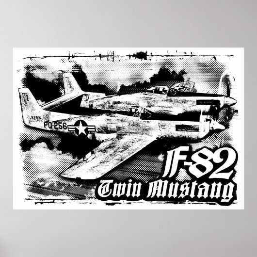 F-82ツインマスタング ポスター (正面)