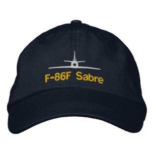 F-86ゴルフハット 刺繍入りキャップ
