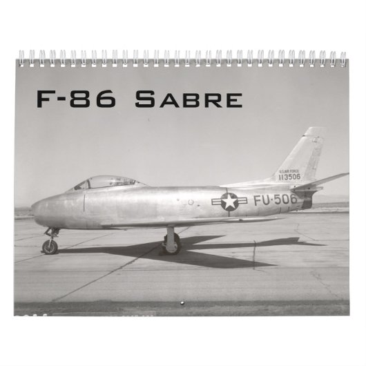 F-86サブレカレンダー カレンダー (カバー)