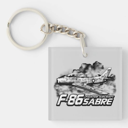 F-86サベル キーホルダー (正面)