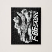 F-86サベル ジグソーパズル (縦)