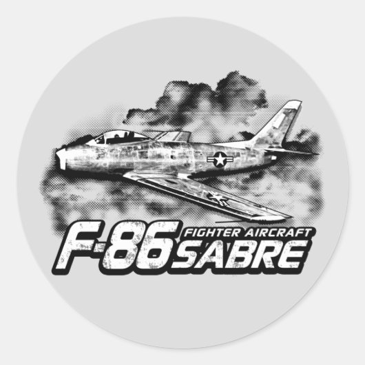 F-86サベル ラウンドシール (正面)
