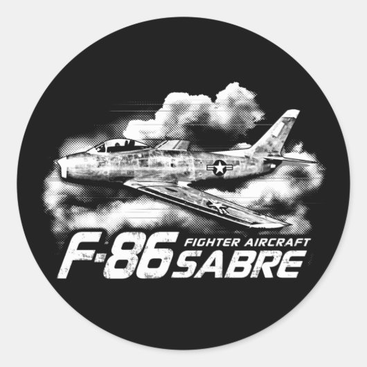 F-86サベル ラウンドシール (正面)