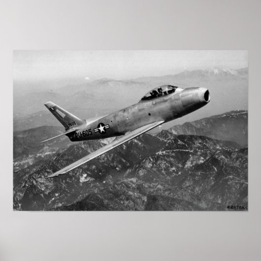 F-86Aサベル ポスター (正面)