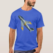 F-86F "Beautious乱暴者" Tシャツ (正面)
