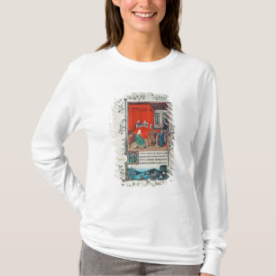 f.93v洗礼者ヨハネおよびBaptisの誕生 Tシャツ