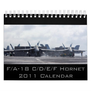 F/A-18スズメバチ2011年 カレンダー