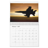 F/A-18スズメバチ2011年 カレンダー (2月 2027)
