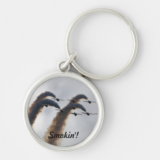 F/A-18ファイタージェット飛行機エアショースタント キーホルダー (正面)