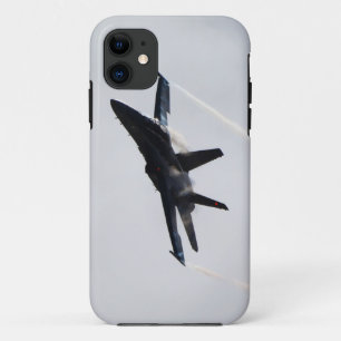 F/A-18ファイタージェット飛行機エアショースタント iPhone 11 ケース