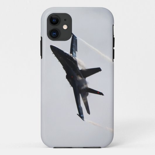F/A-18ファイタージェット飛行機エアショースタント Case-Mate iPhoneケース (裏面)