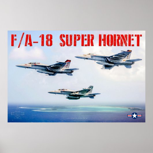 F/A-18ホーネすごいット ポスター (正面)