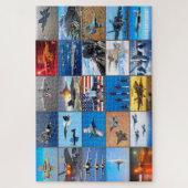 F/A-18ホーネすごい「モンタージュ」 ジグソーパズル (縦)