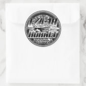 F/A-18ホーネットクラシックラウンドステッカー ラウンドシール (バッグ)