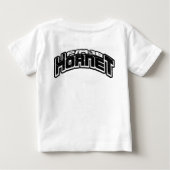 F/A-18ホーネットベビーロムパーTシャツ ベビーTシャツ (裏面)
