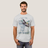 F/A-18 HORNET, F/A-18C " Chippy Ho! 2004" Tシャツ (正面フル)