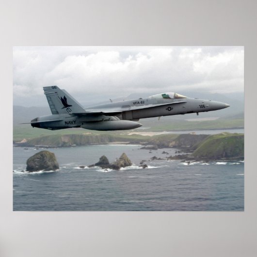 F/A-18Cホーネット ポスター (正面)