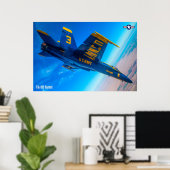 F/A-18Cホーネット ポスター (ホームオフィス)