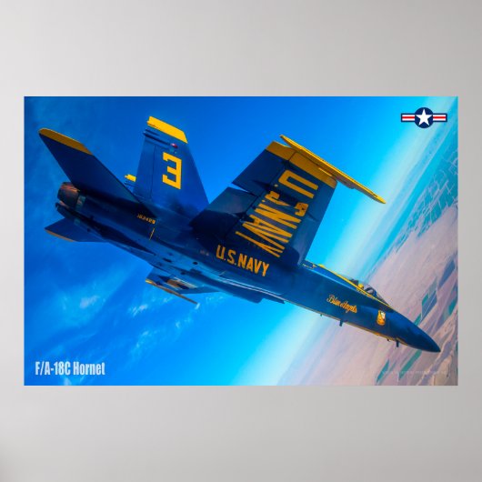 F/A-18Cホーネット ポスター (正面)