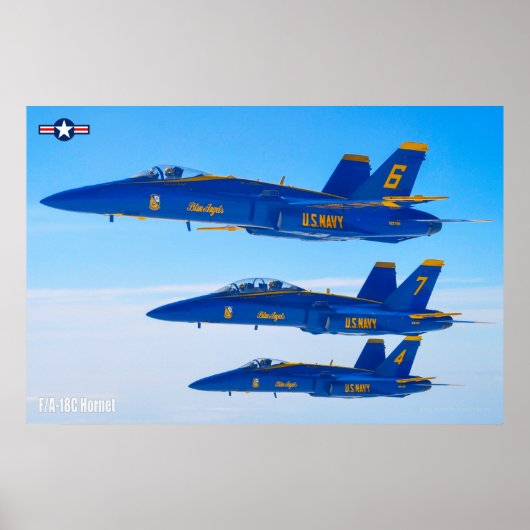 F/A-18Cホーネット ポスター (正面)