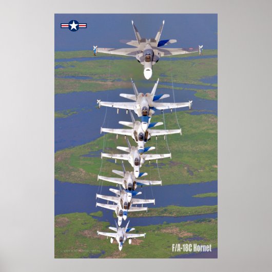 F/A-18Cホーネット ポスター (正面)