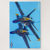 F/A-18Cホーネット（20x30インチ） ジグソーパズル (縦)