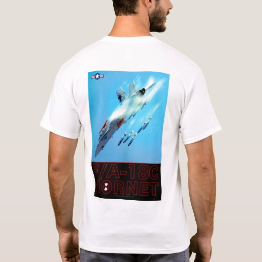 F/A-18Cホーネット Tシャツ (裏面)