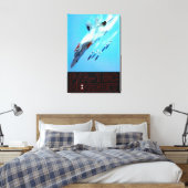 F/A-18C HORNET 24x36 キャンバスプリント (インサイチュ (寝室))