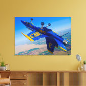 F/A-18C HORNET 24x36 キャンバスプリント (インサイチュ (リビング))