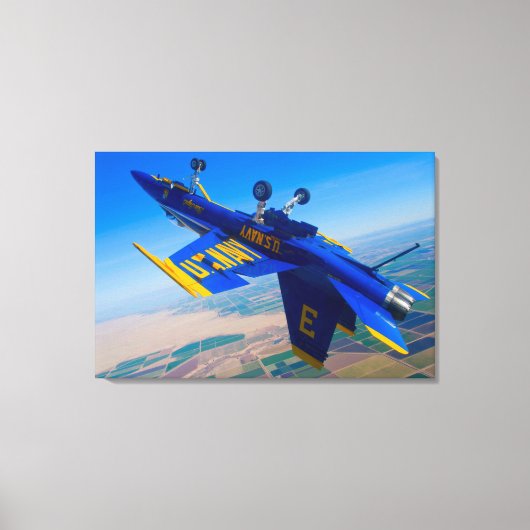 F/A-18C HORNET 24x36 キャンバスプリント (正面)