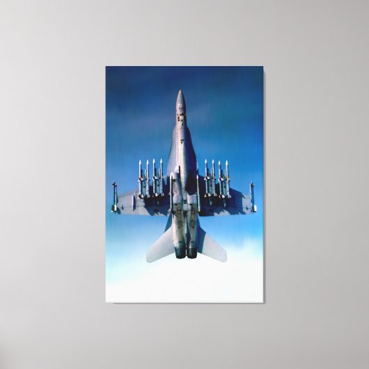 F/A-18C HORNET 32x48 キャンバスプリント (正面)