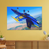 F/A-18C HORNET 40x60 キャンバスプリント (インサイチュ (リビング))