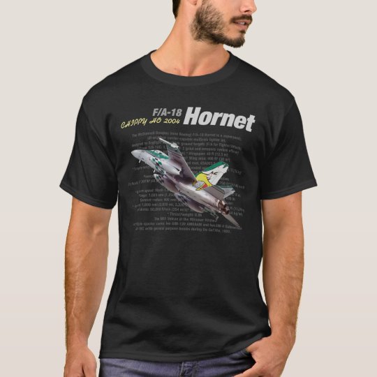 F/A-18C HORNET "Chippy Ho! 2004"T-shirt Tシャツ