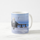 F/A-18C HORNET On Patrol Mug コーヒーマグカップ (正面右)