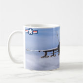 F/A-18C HORNET On Patrol Mug コーヒーマグカップ (左)