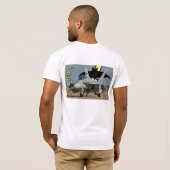 F/A-18DホーネットTシャツ Tシャツ (裏面フル)