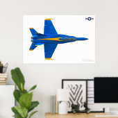 F/A-18D ホーネット ポスター (ホームオフィス)