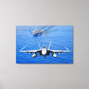 F/A-18Eホーネすごいット24x36 キャンバスプリント