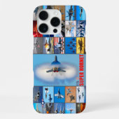 F/A-18Eホーネすごい「モンタージュ」 iPhoneケース (裏面)